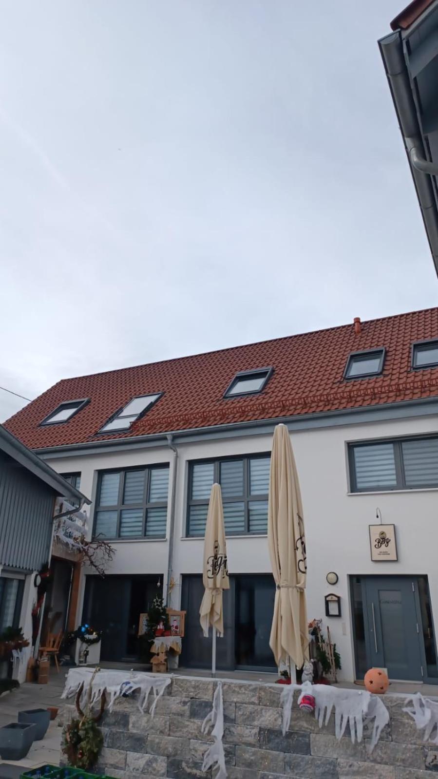 Pension Zum Hecht Schemmerberg Exteriör bild